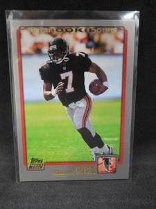 lot 251 image: 2001 Topps Michael Vick Rookie cards #311