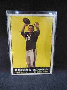 lot 271 image: 1961 Topps #145 George Blanda