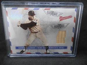 lot 274 image: 2004 Donruss Harmon Killebrew Game Used bat Relic #d 96100