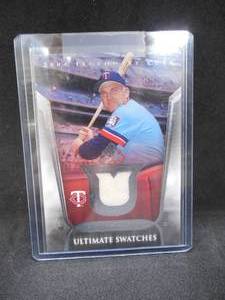 lot 276 image: 2004 Sp Game Used Harmon Killebrew Game Used Jersey Relic Card