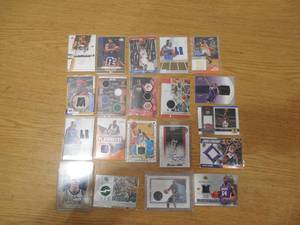 lot 292 image: (20) Basketball Jersey  Autograph Sports Card Lot