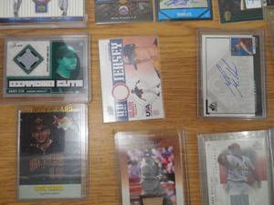lot 303 image: (50) Baseball Jersey  Relic  Autograph Sports Card lot