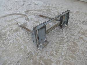 Bale Forks Skid Steer Attachment