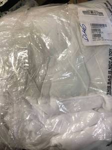 lot 51 image: Quiet Waterproof Quilted Cotton Mattress Pad, mb21-q-white, NEW