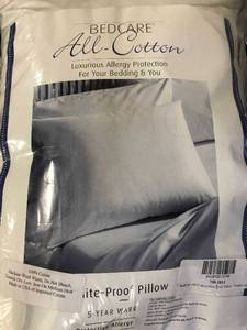 lot 53 image: Dust Mite-Proof Toddler Cotton Pillow (1), PP67, NEW