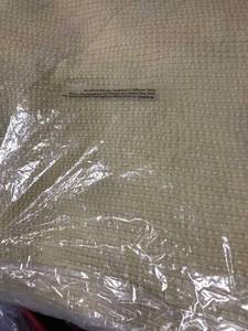 lot 81 image: Cotton Chunky Loop Lemon 24 in. x 40 in. Bath Rug, VJ46-24X40-LEMON, NEW