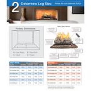 lot 64 image: Willow Oak 24 in. Vented Gas Log Set