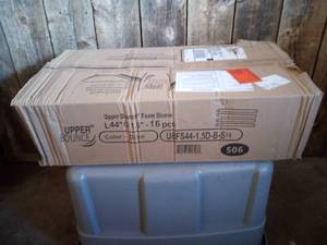 lot 48 image: 44 in. Blue Trampoline Pole Foam Sleeves Fits for 1.5 in. Dia Pole (Set of 16)