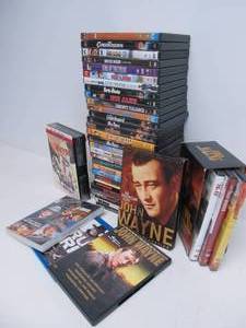 lot 60 image: Collection of JOHN WAYNE DVDs