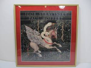 lot 116 image: Igor Stravinsky Violin Concerto Lithograph