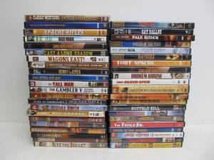 lot 191 image: Lot of 40 DVDs - All Westerns 