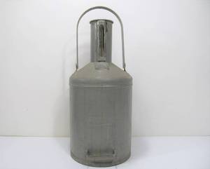 lot 262 image: Vintage BROOKINS 5 Gallon Service Station Fuel Calibration Can
