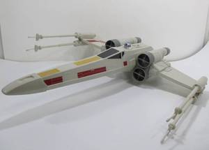 lot 30 image: LARGE Star Wars Hero Series X-Wing Fighter wSound