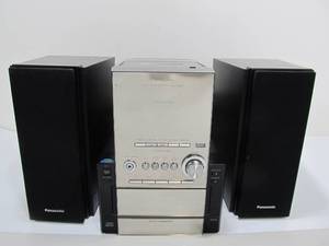 lot 52 image: Working Panasonic SA-PM27 5CD Changer Stereo System