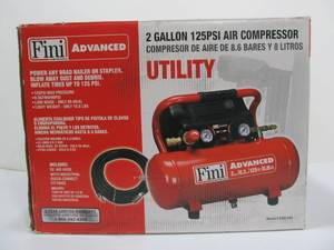 lot 58 image: Unused Fini 125PSI Air Compressor 