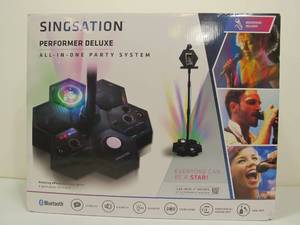 lot 215 image: SINGSTATION Floor Standing Karaoke & All-In-One Party System