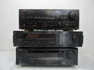 lot 230 image: Lot of 3 Stereo Receivers