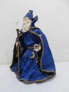 lot 132 image: San Francisco Music Box Company Musical WizardMerlin