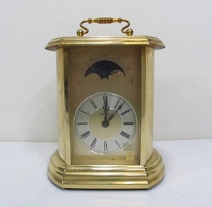 lot 163 image: Montrelix Brass Carriage Clock