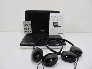 lot 177 image: Complete Working PHILLIPS Model PD90037 Portable DVD Player