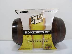 lot 267 image: Brand New 2 Gallon Barrel of Beer Homebrew Kit