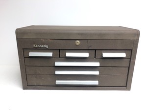 lot 198 image: Excellent Quality Vintage KENNEDY Tool Chest wSome Tools