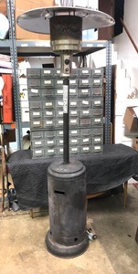 lot 308 image: Large 8 FIRE SENSE OutdoorPatio Propane Heater Stand