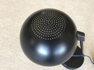 lot 23 image: Black Metal Desk Lamp
