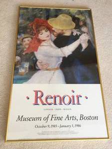 lot 34 image: Renoir Boston Museum of Fine Arts Framed Print