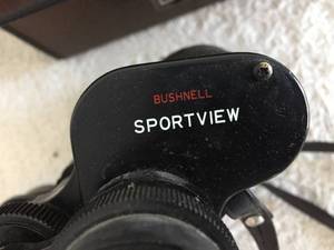 lot 63 image: Bushnell 7 x 50 Field Binoculars with Case
