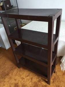 lot 72 image: 4 Shelf Plastic Storage Unit