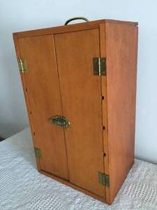 lot 90 image: Hand Made Wooden Storage Box