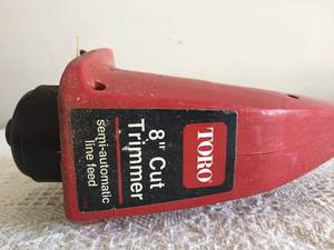 lot 95 image: Toro 8 Inch Electric Weed Trimmer