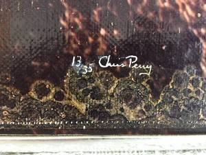 lot 98 image: Chris Perry Canvas Framed Art