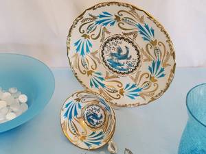 lot 134 image: (7) pc Glassware Home Decor Lot