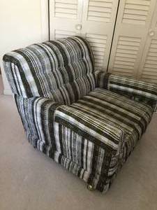 lot 167 image: Vintage Upholstered Chair