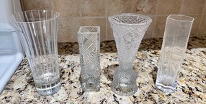 lot 240 image: Lot of 11 vases