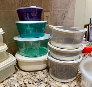 lot 242 image: Large Lot of Storage Containers