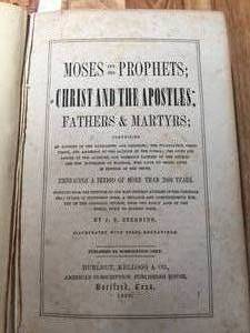 lot 272 image: 1860 Bible Story Book