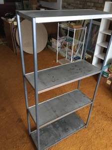lot 276 image: 4 Shelf Metal Storage Unit