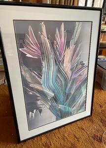 lot 127 image: Floral Framed Art