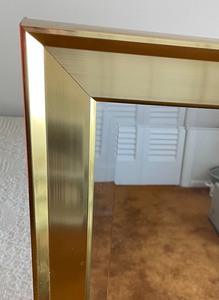 lot 125 image: Large Gold Framed Wall Mirror