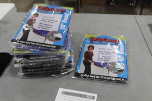 Lot of (13) Kwik-Covers Fitted Table Cover ReusableDisposable Blue 60D (in package)