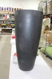 Lot of (2) Planter Black 18-12Dx39H