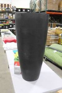 Lot of (3) Planter Black 18-12Dx39H