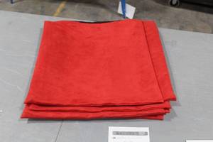 Lot of (8) Pillow Case Red 18x18