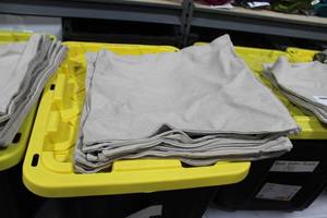 Lot of (10) Pillow Case Tan 19x19
