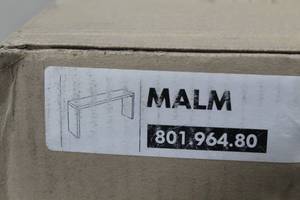 Ikea Malm Table 75-14Lx28-78W (in box)