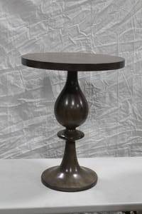 Wood Mill Pedestal Table 20Dx25-12H