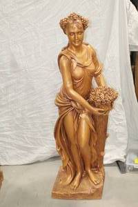 Design Toscano The Four Goddesses of the Seasons Autumn Statue 62 Bronze